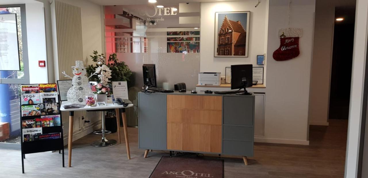 The Originals City, Hotel Ascotel, Lille Est Grand Stade Βιλνέβ ντ' Ασκ Εξωτερικό φωτογραφία
